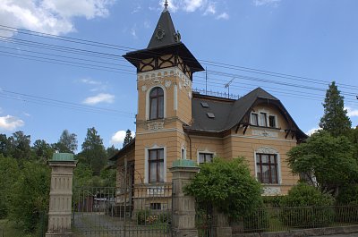 Vila v Chřibské