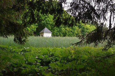 Kaple u zaniklé vsi Lhota