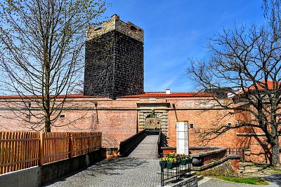 Chebský hrad...vstup.