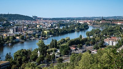 Z Bráníka do Mělníka