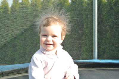 skákání na trampolíně