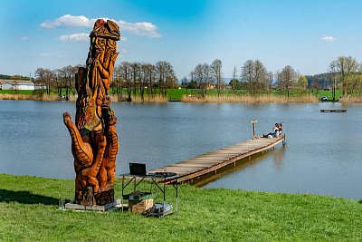 Odpoledne na rybníku Brodský