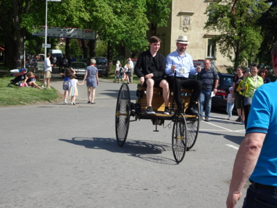 Výstava aut veteránů