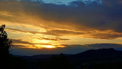 Sluníčko jde spát