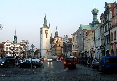 Podvečerní město