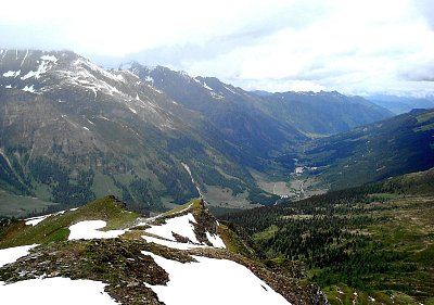 Vysoko nad údolím Raurisu *