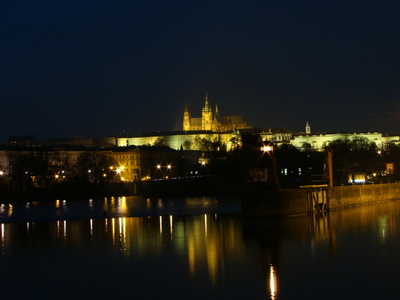 Noční Praha