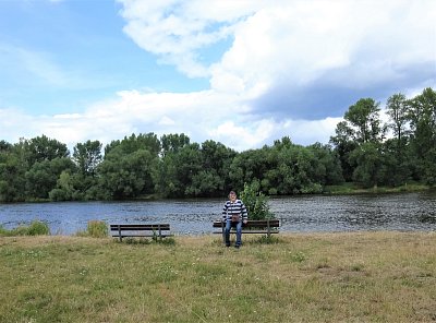 Krátké spočinutí u Labe v Lovosicích