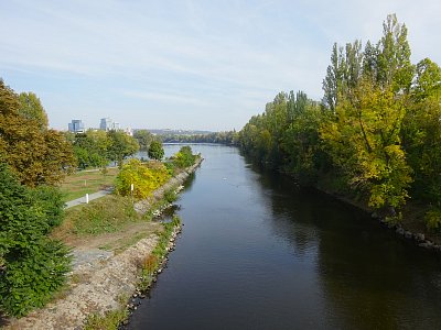 Po proudu Vltavy – Štvanice