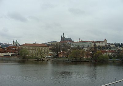 Mokrý pozdrav z Prahy