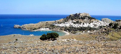 Lindos, antická a středověká akropole *