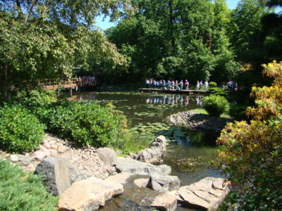 Japonská zahrada v polské Wroclawy