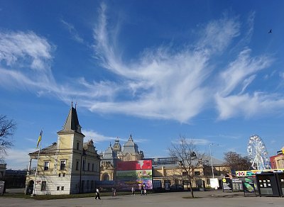 Nebe nad Výstavištěm