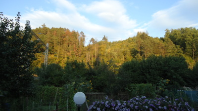 podzim se vkrádá..ale i krásně barevně