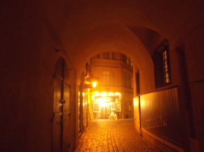 V Praze. Cestou domů.