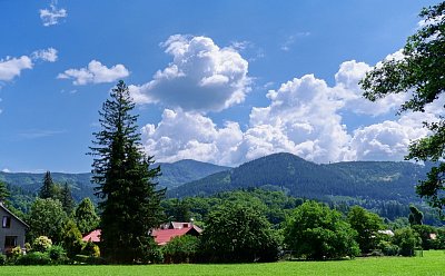 Pohled na hory z Ostravice