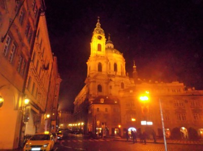 Noční Praha