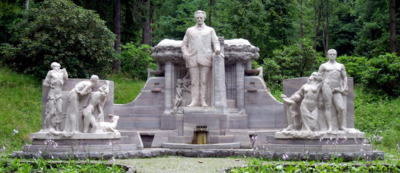 památník V. Priessnitze v Jeseníku