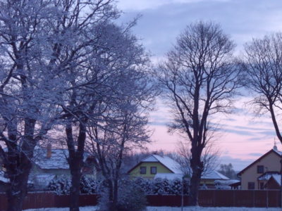 Někde jaro, jinde zima :-)
