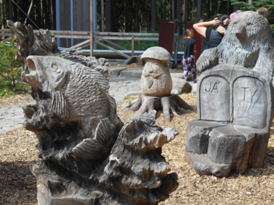 Dřevěné sochy