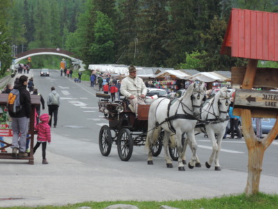 Jedeme na Štrbské pleso.