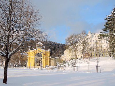 Zasněžené Mariánky - leden 2015