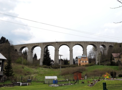 Železniční viadukt u Smržovky