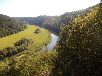 Z Krašova - proti proudu Berounky