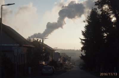 Dnešní mrazivé ráno