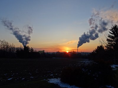 Dnešní mrazivé ráno...