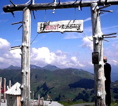 Vysoko nad údolím Saalachu *