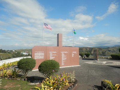 Guadalcanal - památník obětem bitvy o Guadalcanal.JPG