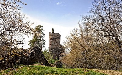 hrad Gutštejn 1. máje