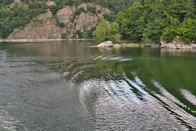 Hladina Vranovské přehrady