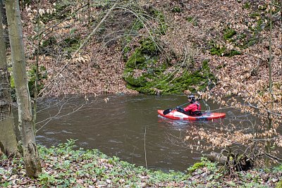 15. dubna - vodáci na Vidnavce *