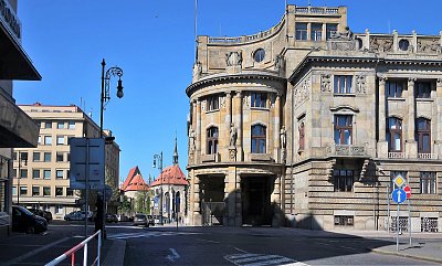 Ministerstvo průmyslu, kostel sv. Salvátora