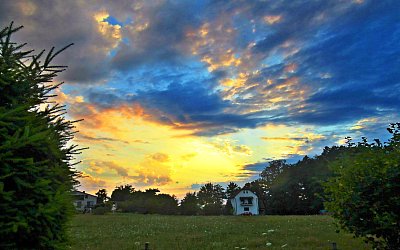 Podvečer v Blatné *