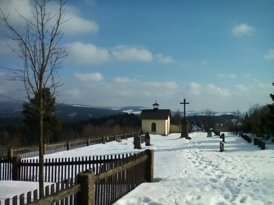 Horský hřbitůvek v Milířích