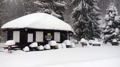Karlova Studánka 19.4.2017 - kávu si nedáme :-)