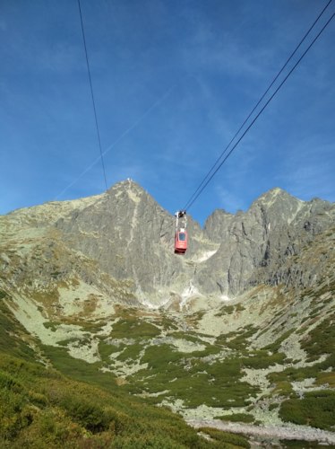 Lanovka na Lomn. štít