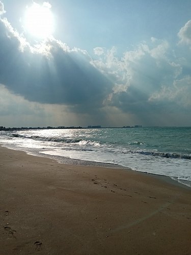 Pláž v Ras Al Khaimah