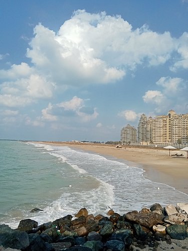 Pláž v Ras Al Khaimah