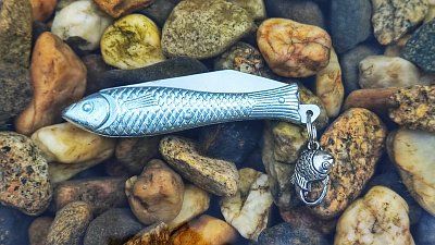 Česká rybička v jezeře