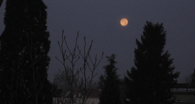 Super úplněk dnes ráno