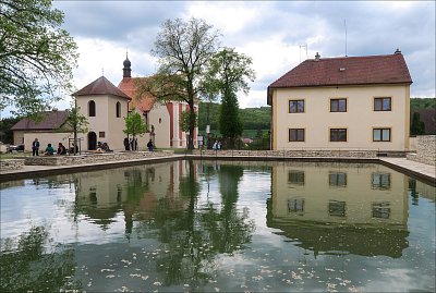 Obecní nádrž v Tetíně