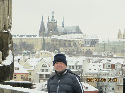 Posílám všem " Íčkařům " pozdrav z dnešní procházky Prahou