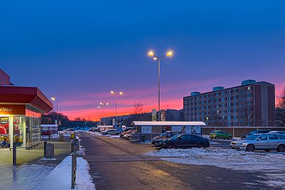 Zimní svítání...