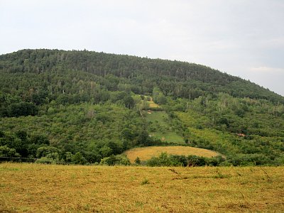 Pohled na vrch Bor