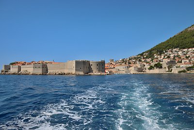 Dubrovník - pohled z moře