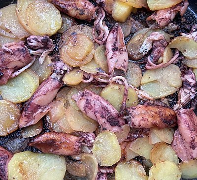 Kalamáry-dnešní večeře